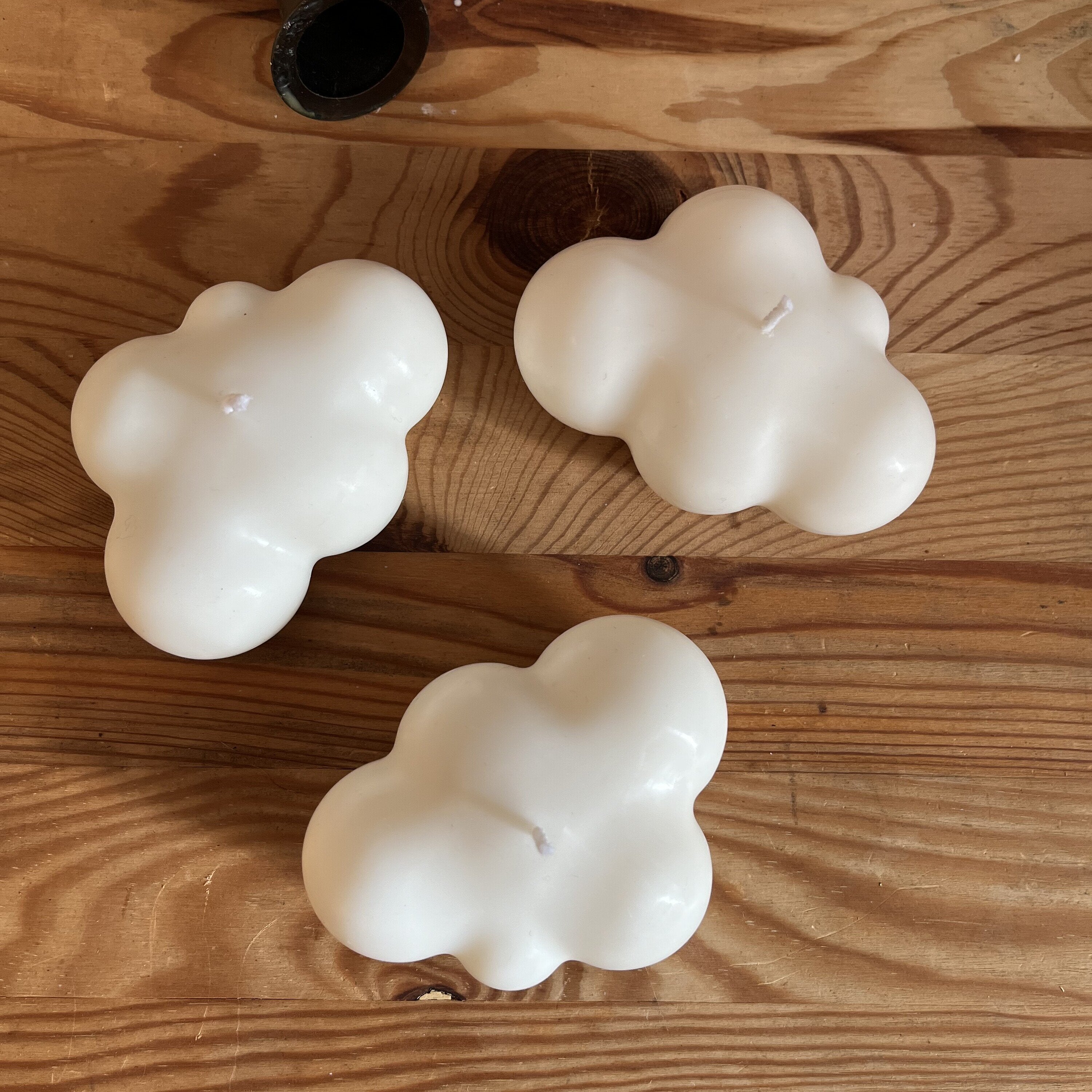 Nube — Vela de Soya Aromática para Baby Shower