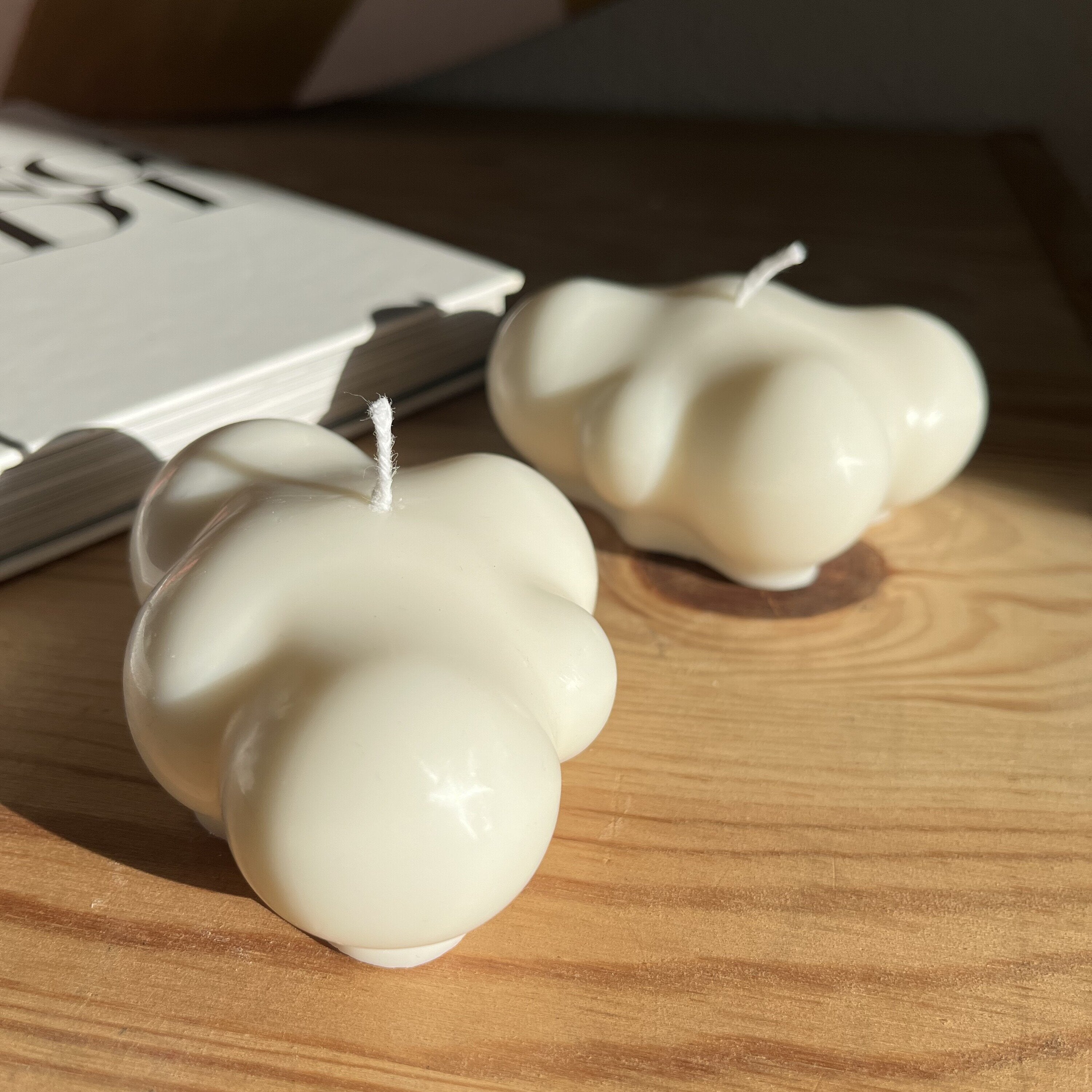 Nube — Vela de Soya Aromática para Baby Shower