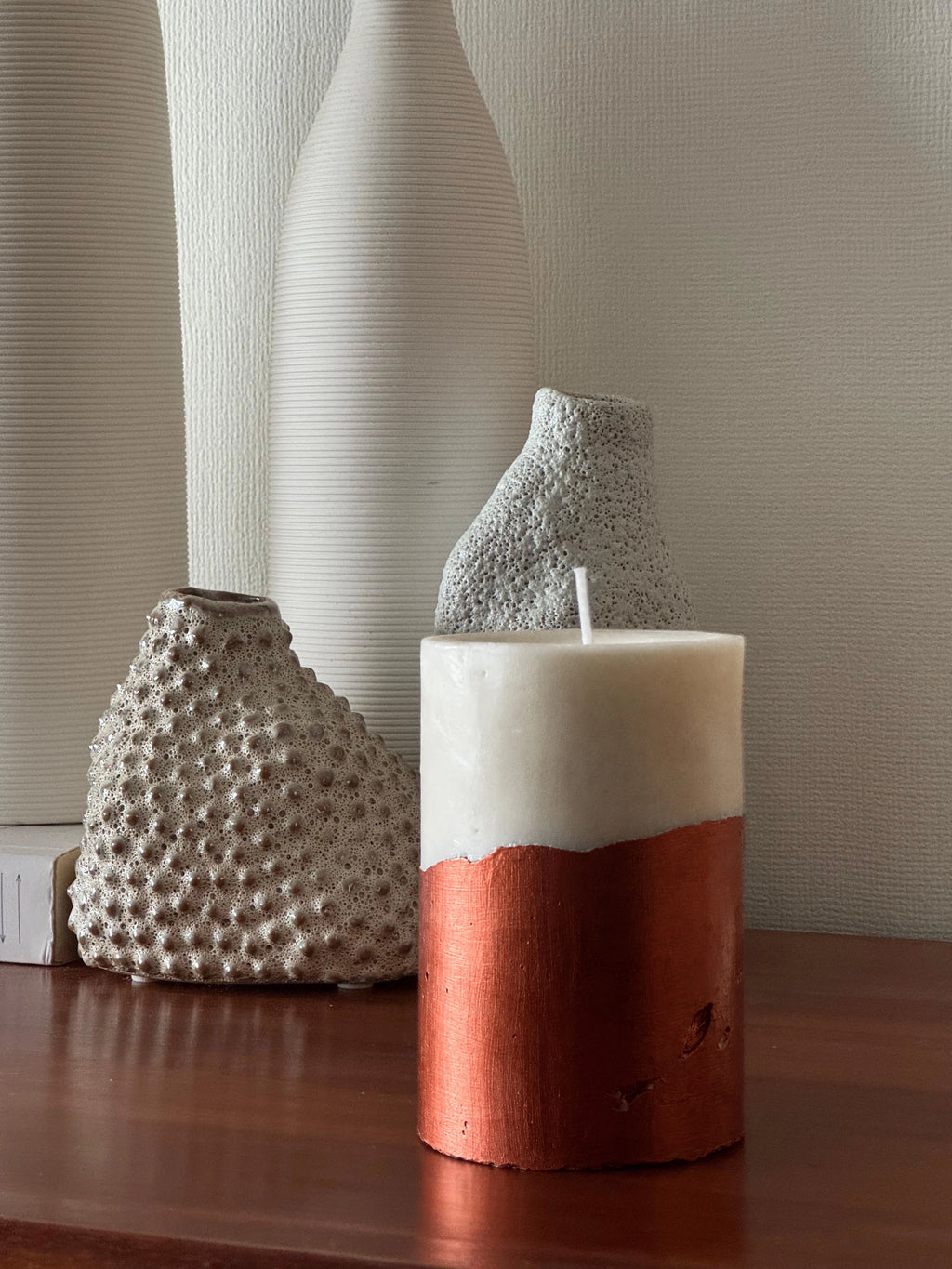 Hormigón Cobrizo — Vela de Soya