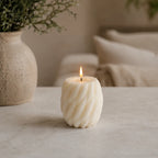Carolina — Vela de Soya Aromática Espiral