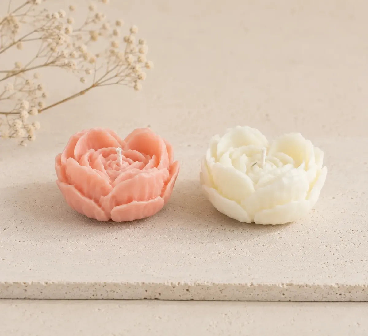 Dúo Amor — Velas de Soya Aromáticas · 2 velas