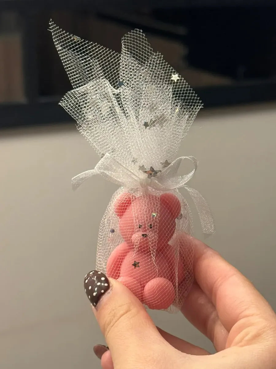 Mini Osito — Vela de Soya Aromática para Baby Shower