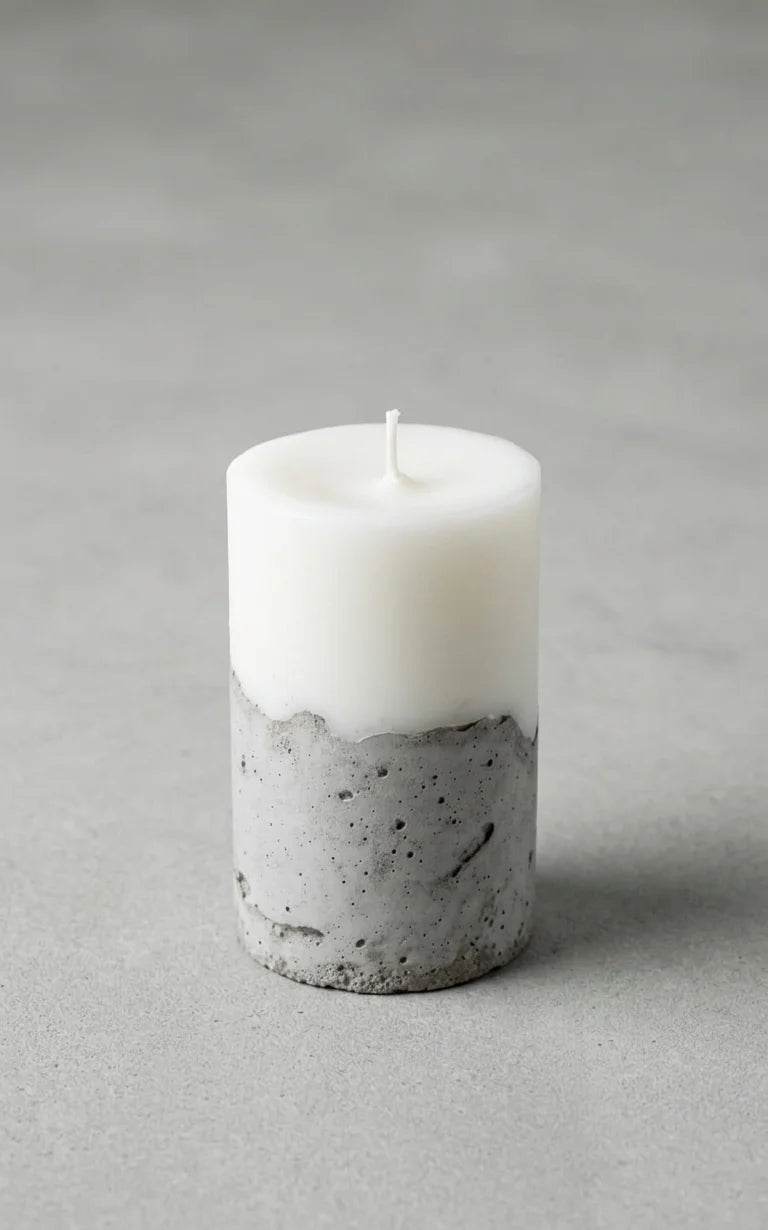 Vela de Cemento Hormigón