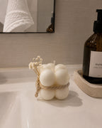 Colección Bubble — Velas de Soya Aromáticas · 6 velas