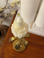 Alejandra — Vela de Soya Aromática Cirio y Peonías