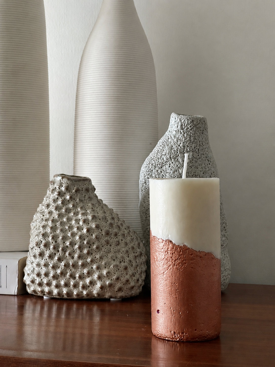 Hormigón Cobrizo — Vela de Soya