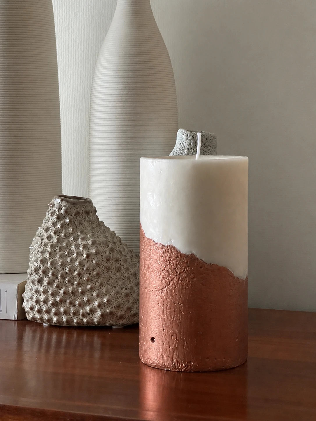 Hormigón Cobrizo — Vela de Soya