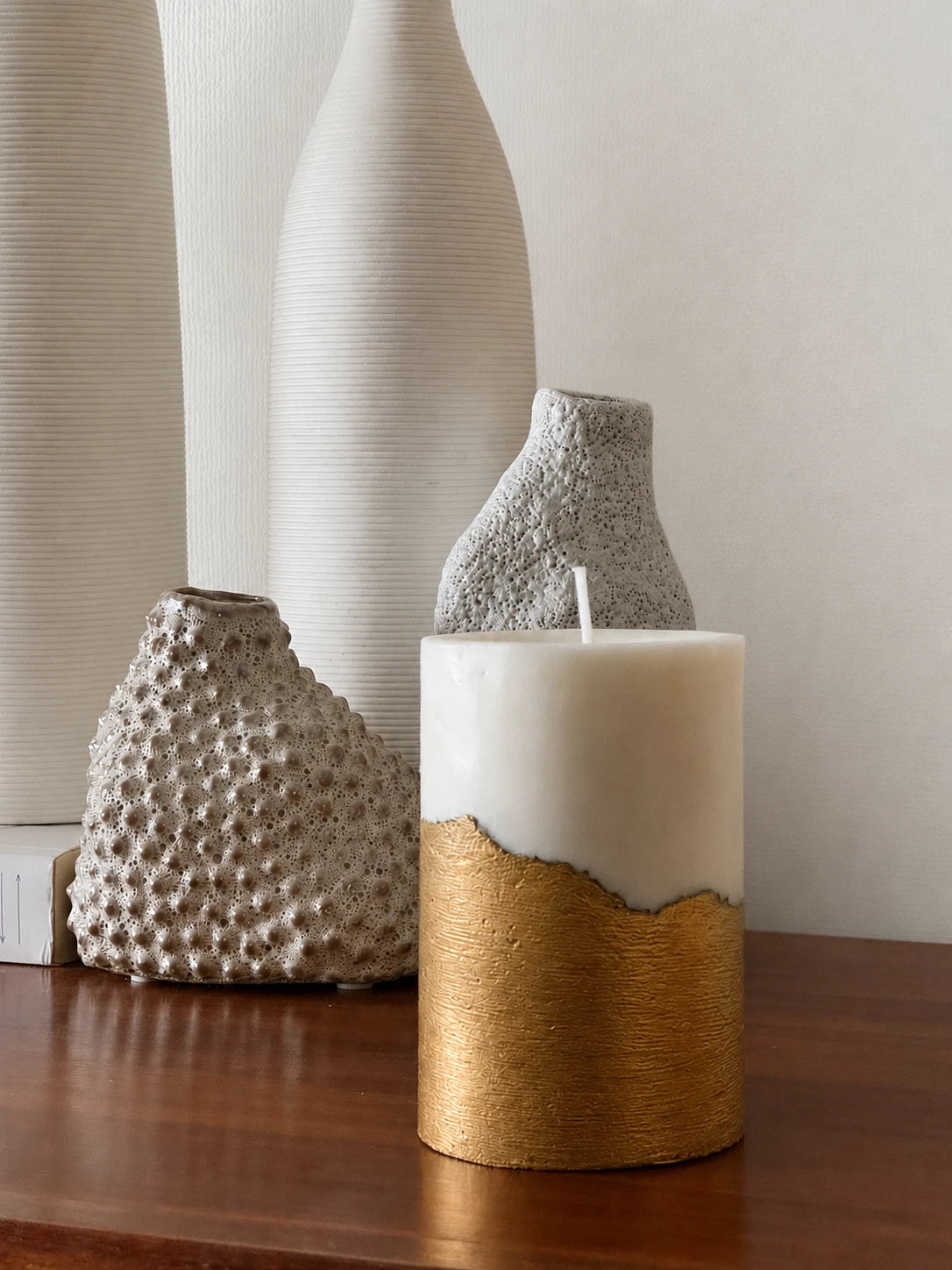 Hormigón Dorado — Vela de Soya