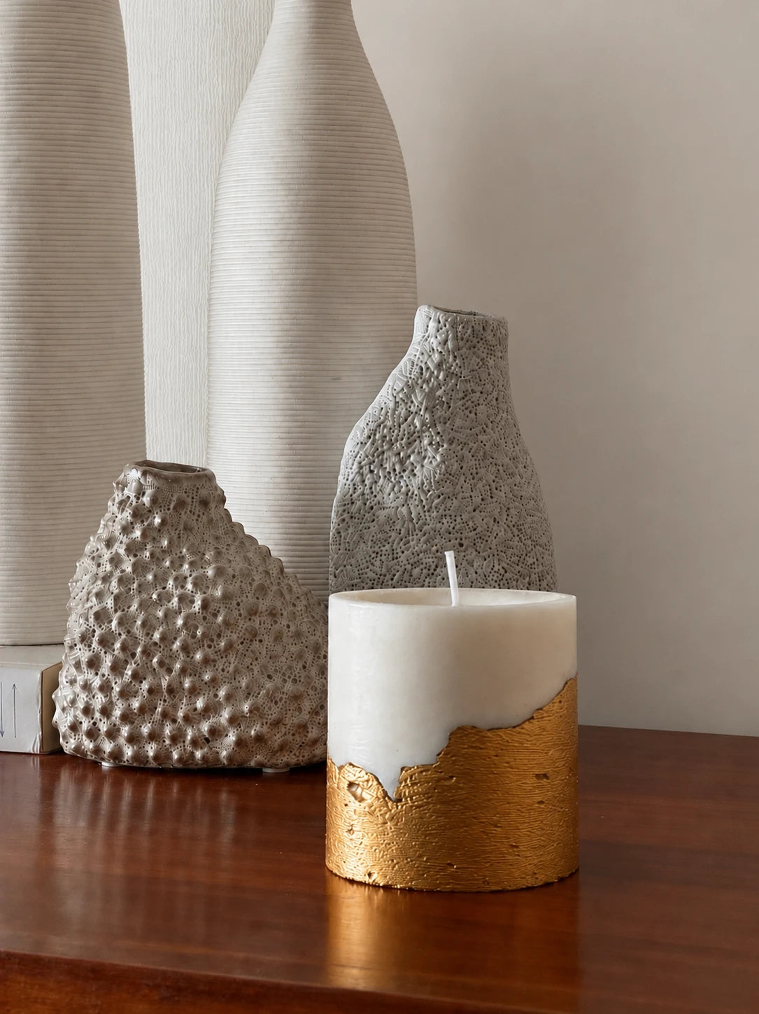 Hormigón Dorado — Vela de Soya