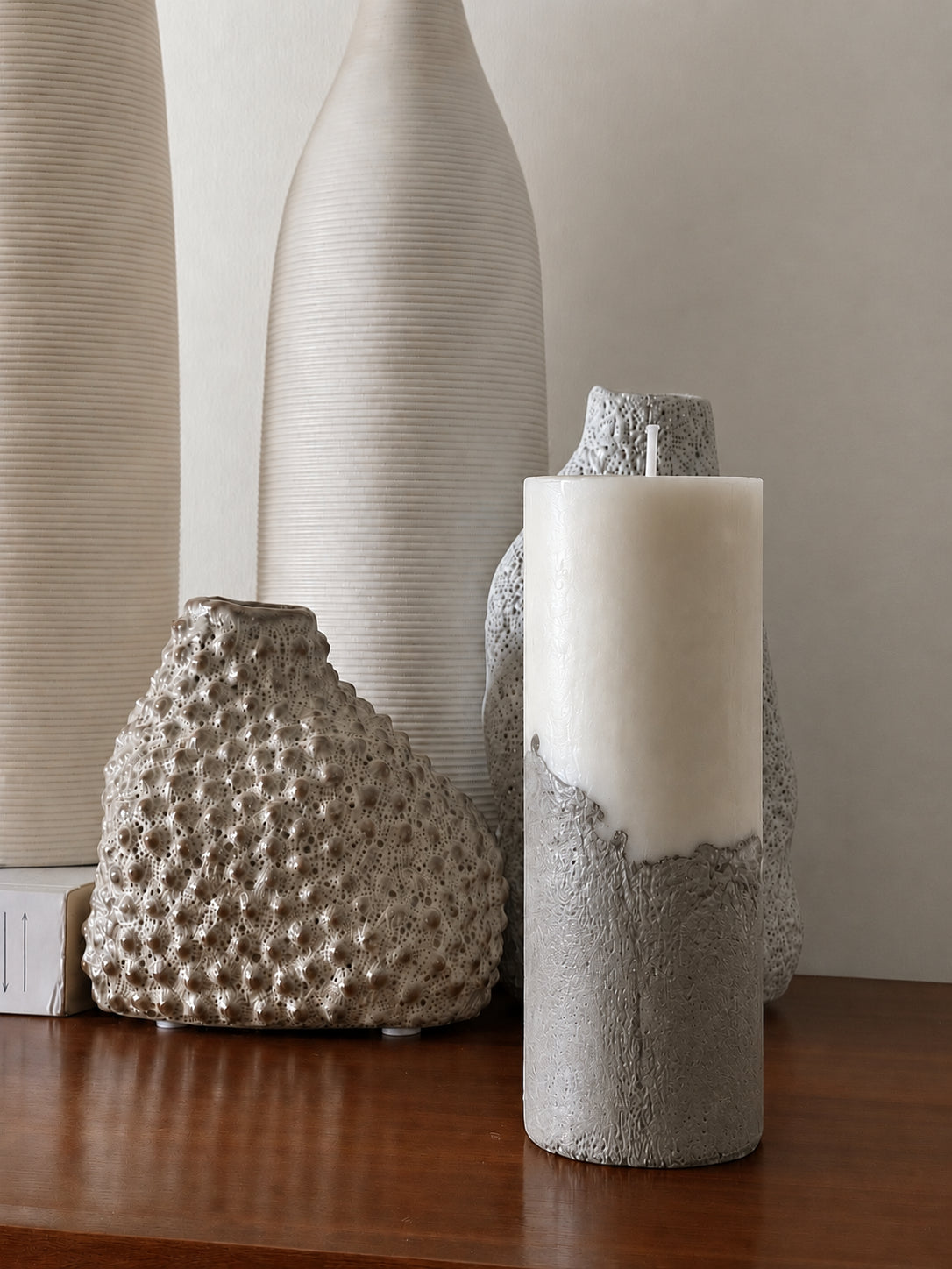 Hormigón Acabado Natural — Vela de Soya